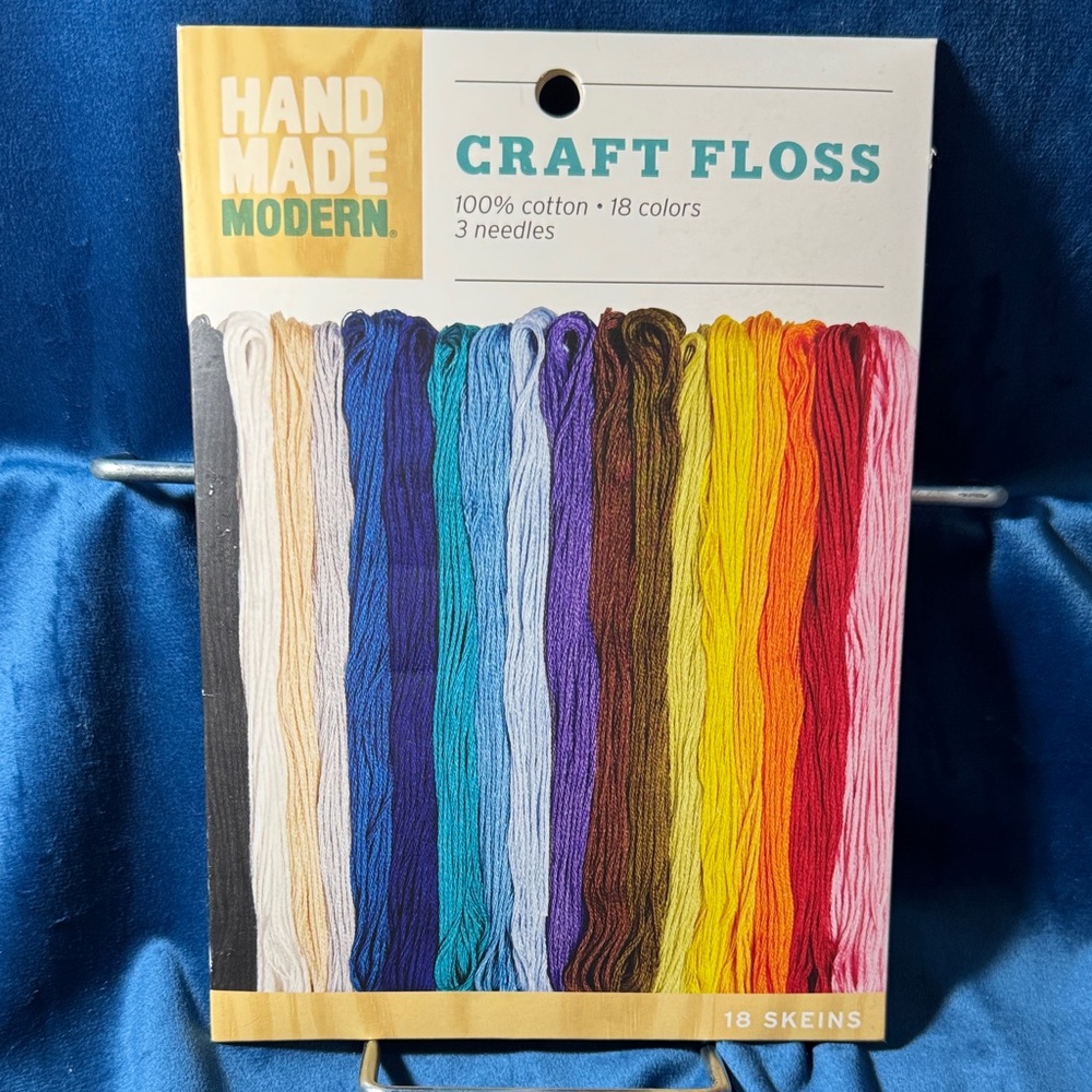 Craft Floss by Hand Made Modern set of 18 Skeins Multicolor